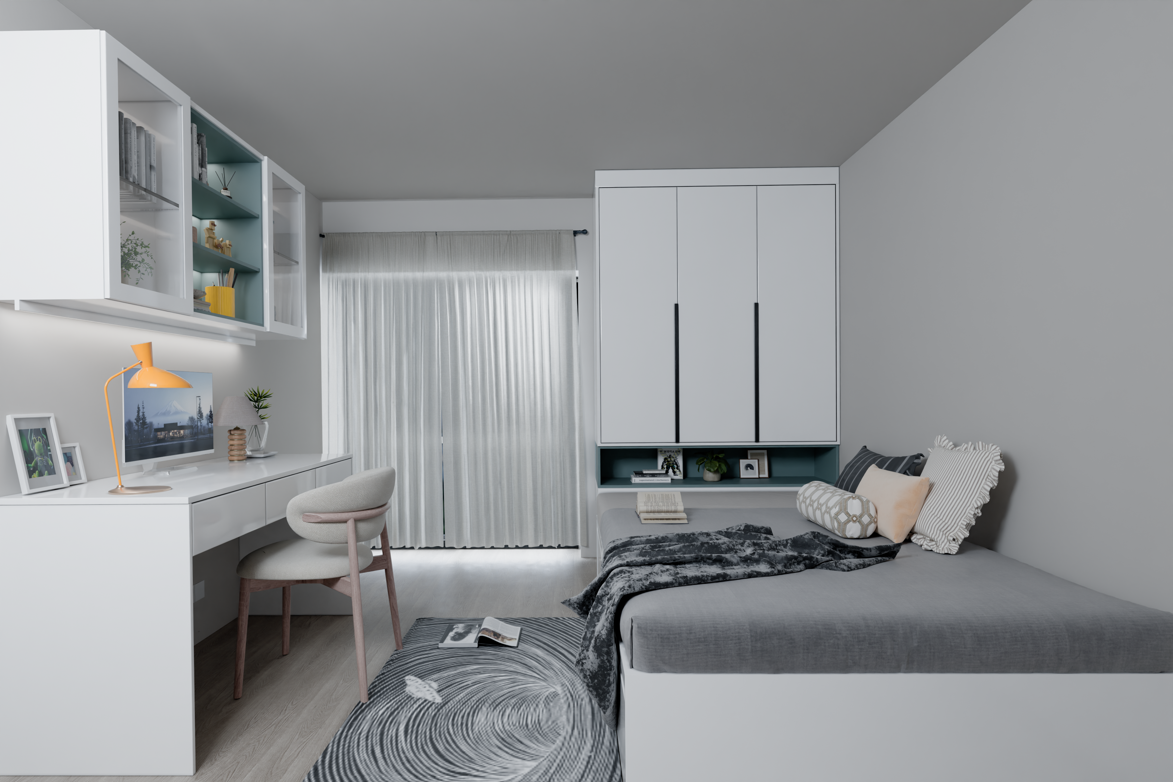 Bedroom 13 interior render