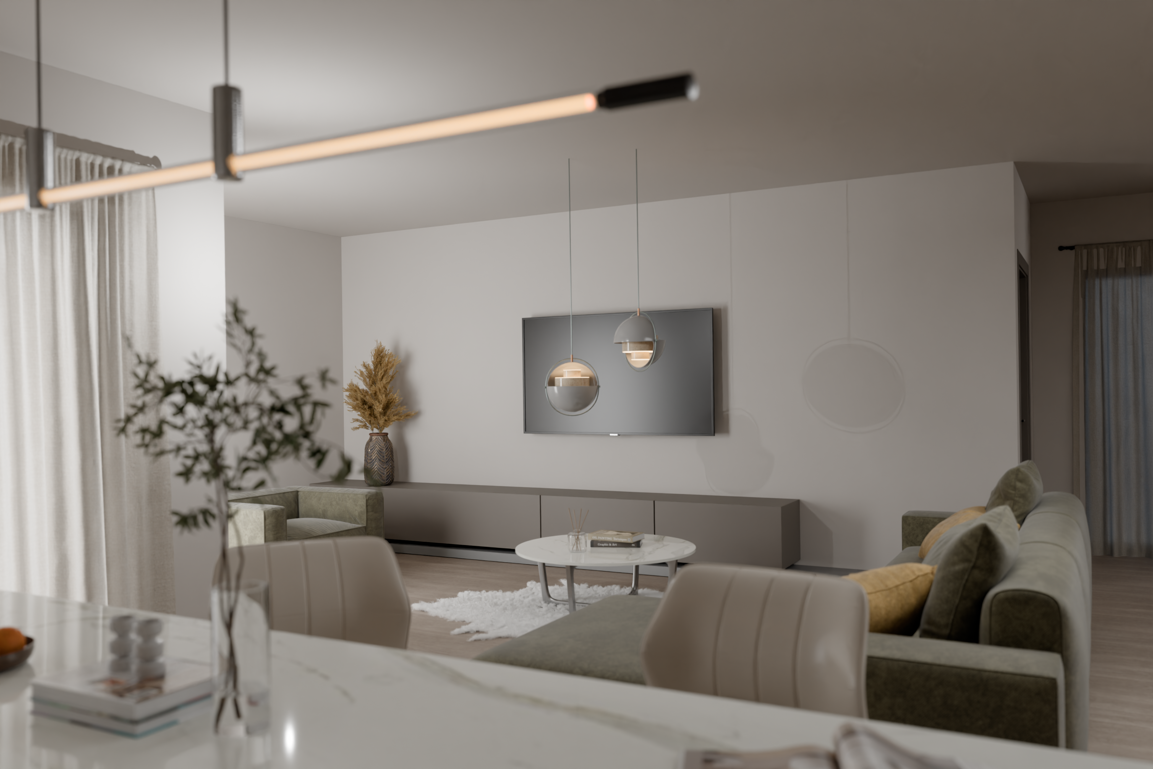 Living room camera 1 render