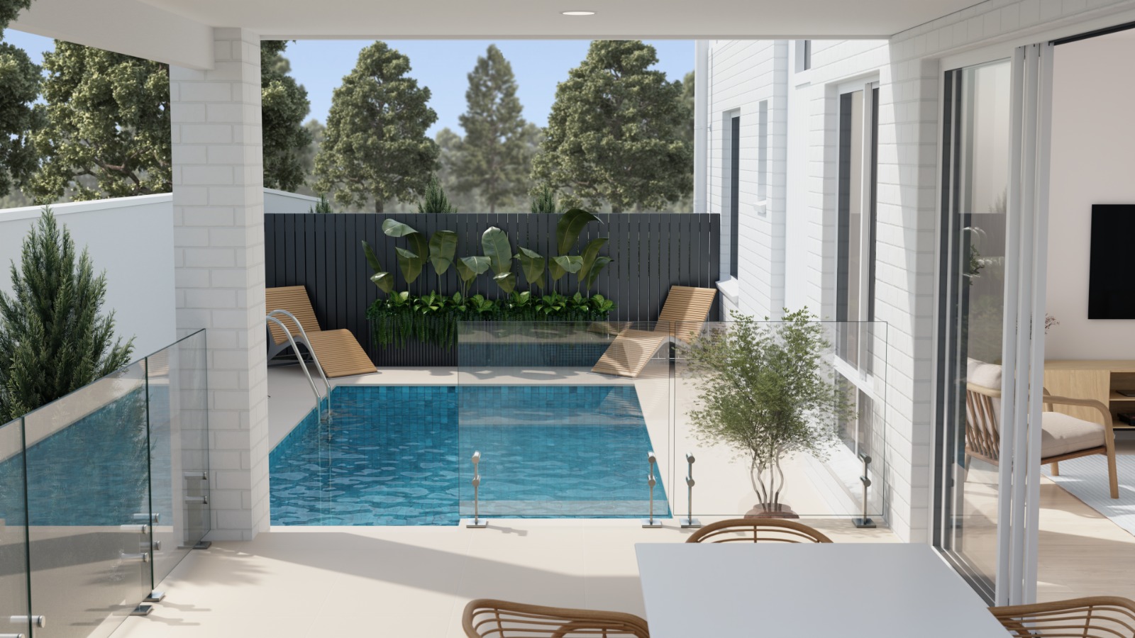 Residence exterior render