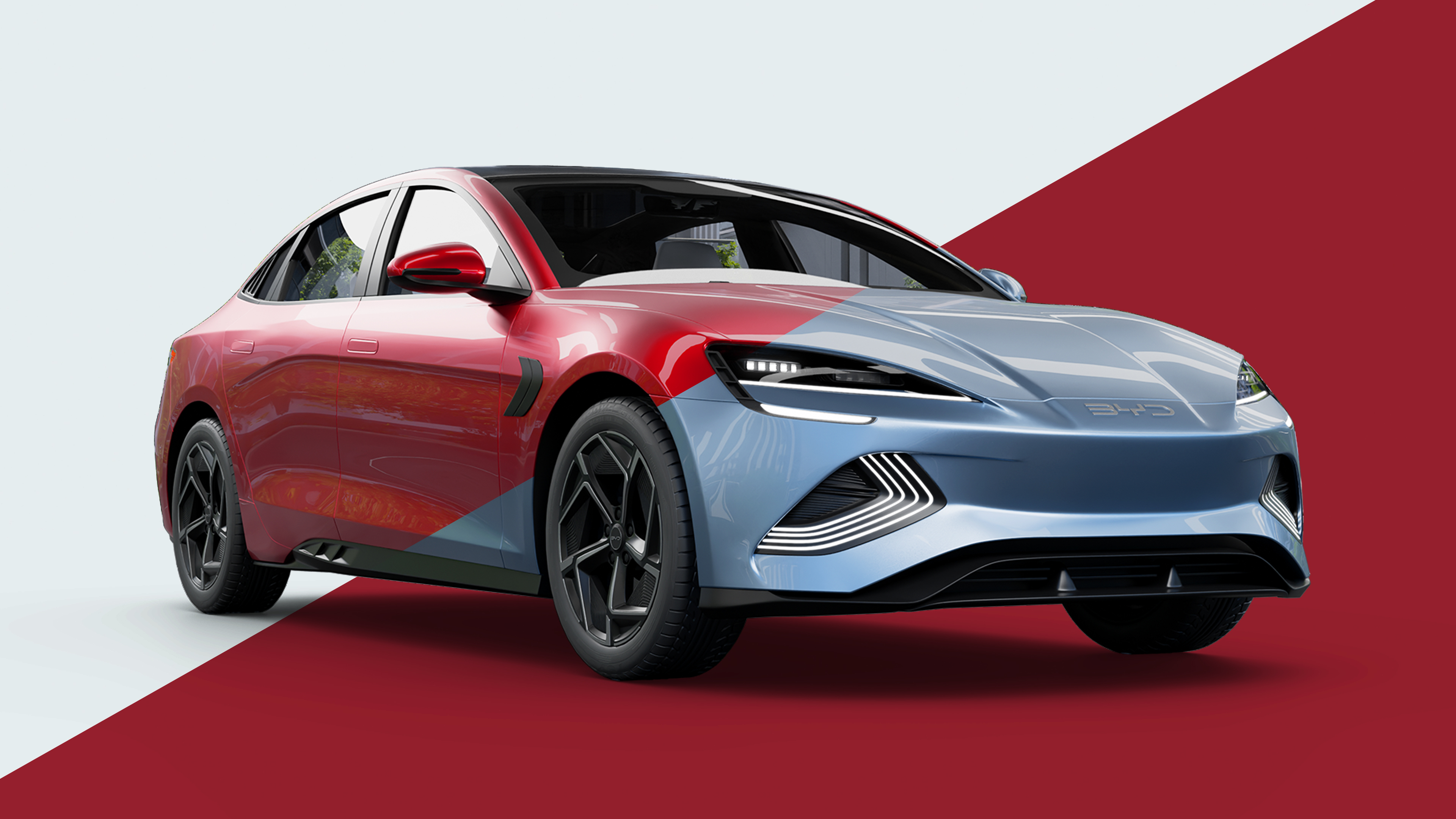 BYD automotive exterior product render