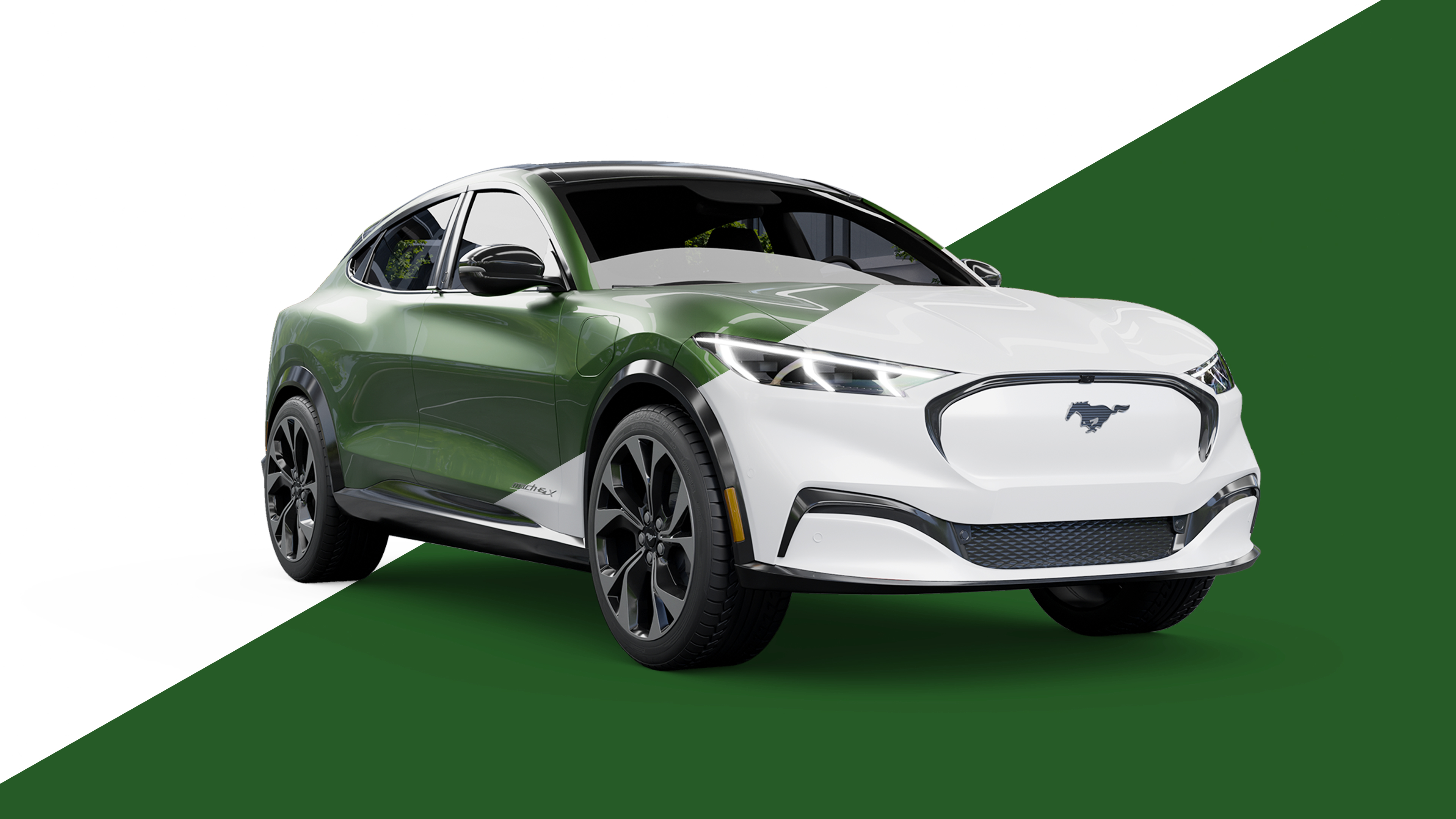 Mustang automotive exterior product render