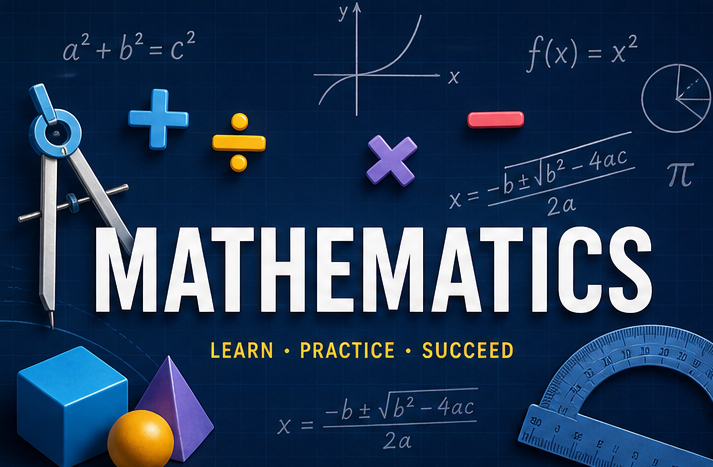 Mathematics learning app interface